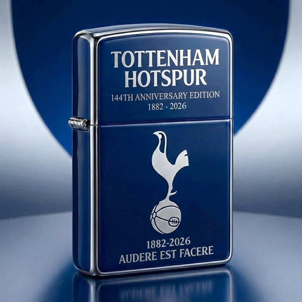 Tottenham 144th Anniversary Zippo Lighter ( 1882 - 2026 )
