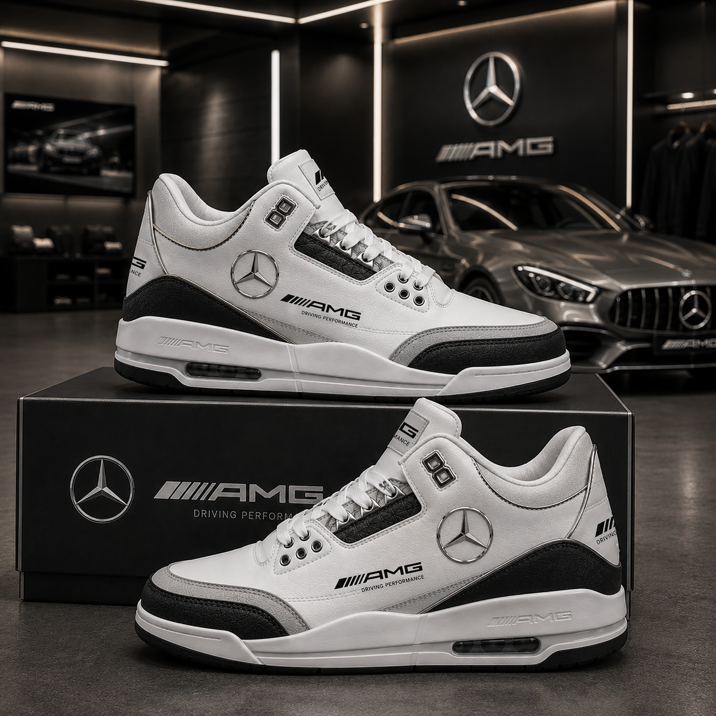 Merc AMG AJ3 2026 Custom Sneaker