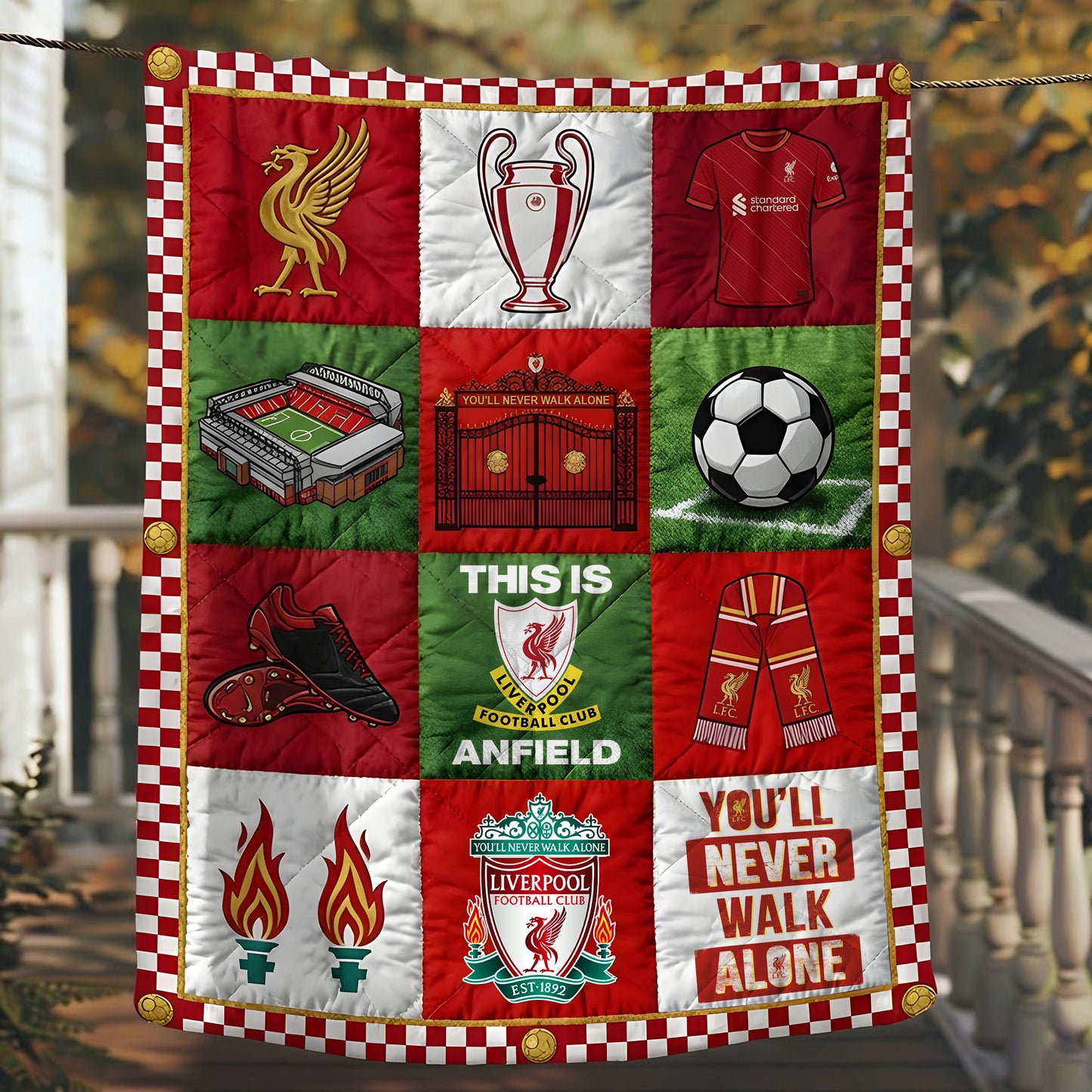 Lvp Quilt Blanket , Quilt set , Bedroom Decor , Quilting