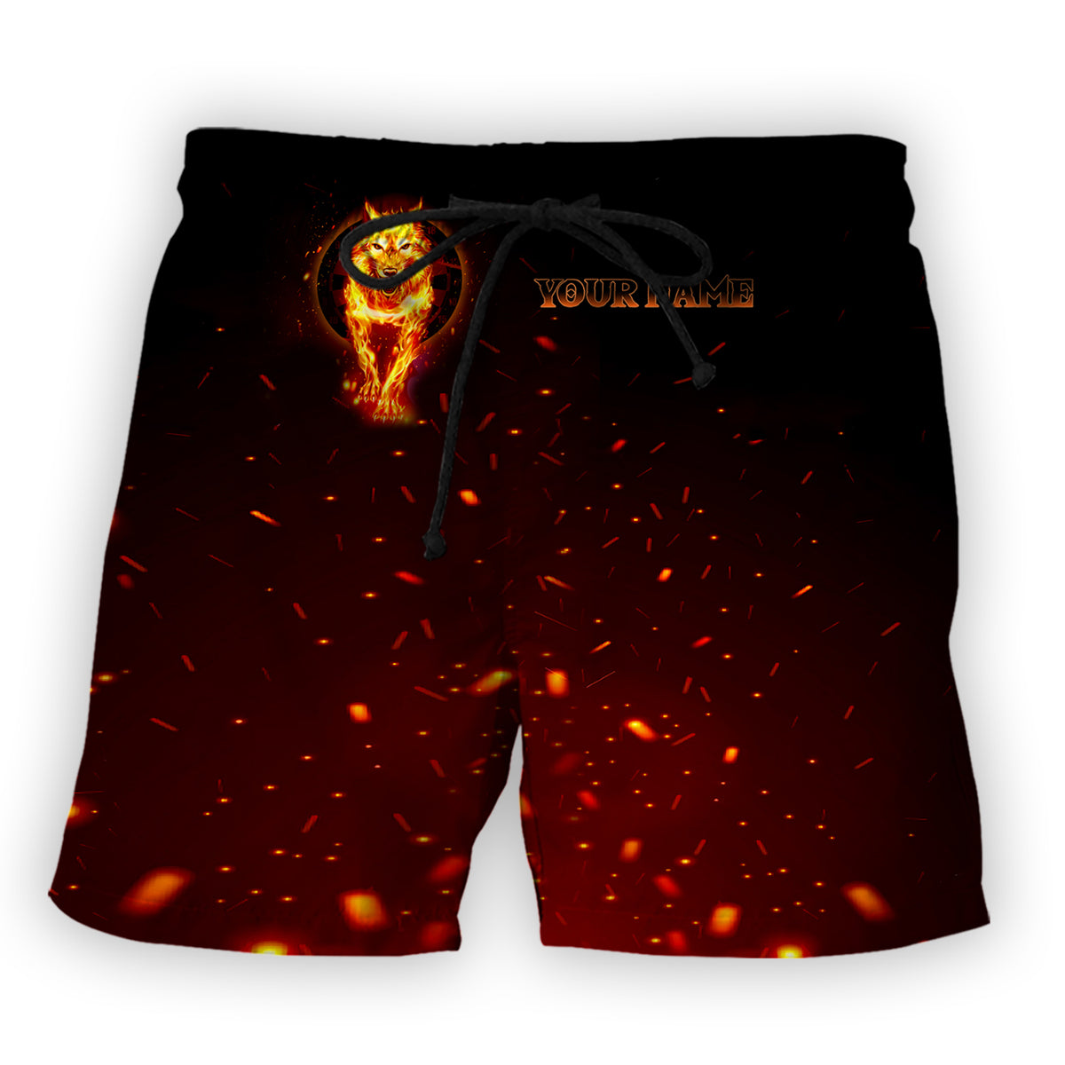 Personalized Name Darts Wolf All Over Printed Unisex Shirt - LP63 P080606