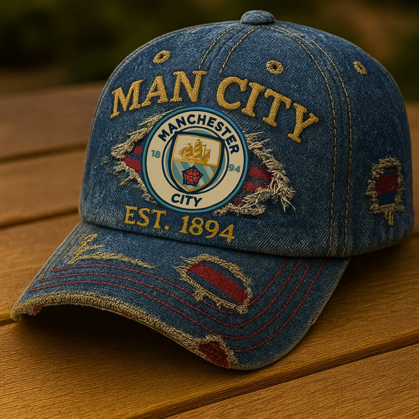 Man city 1984 Vintage Denim Cap