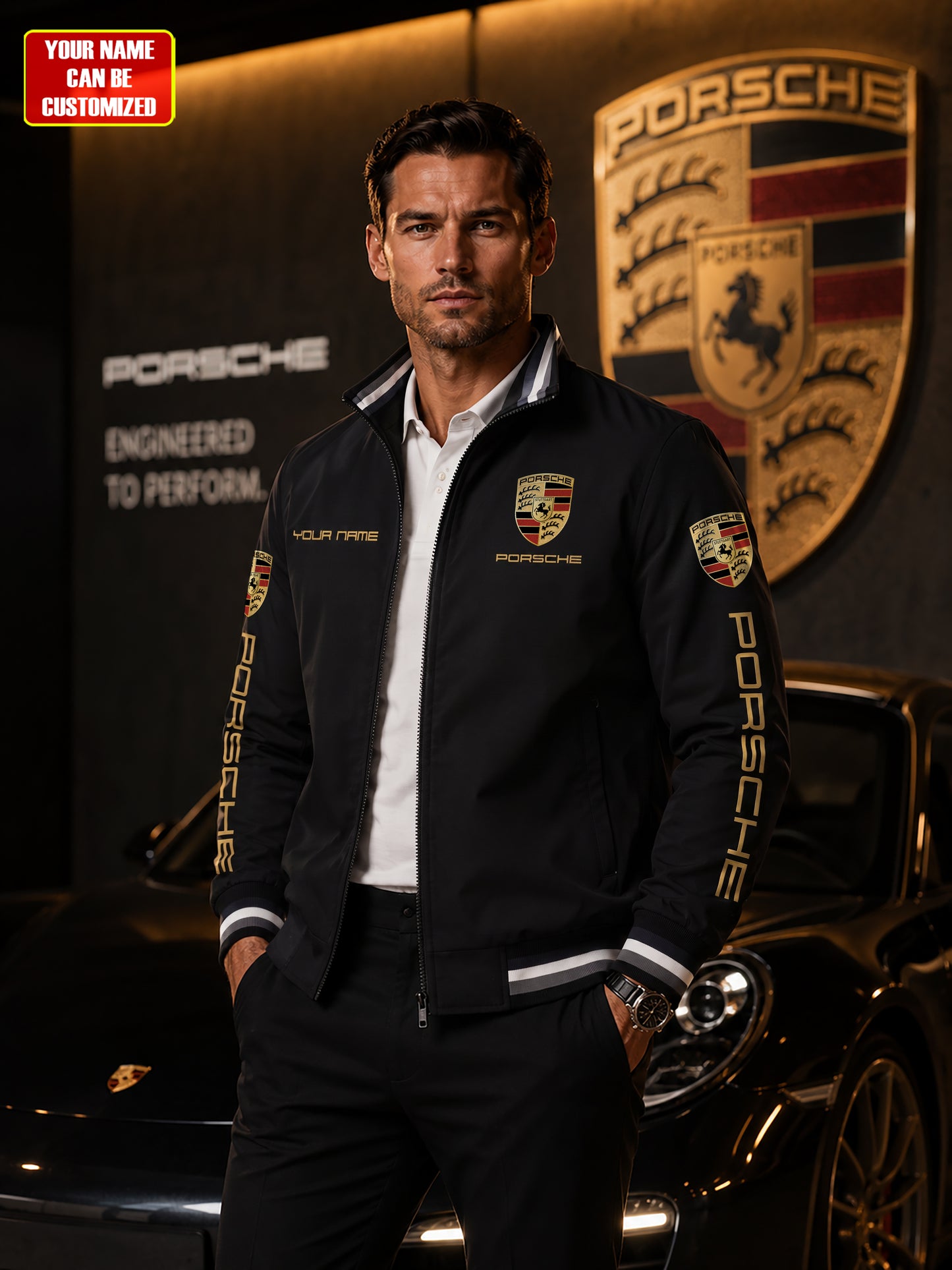 Personalized Pors 1931 Vintage Windbreaker Casual Jacket