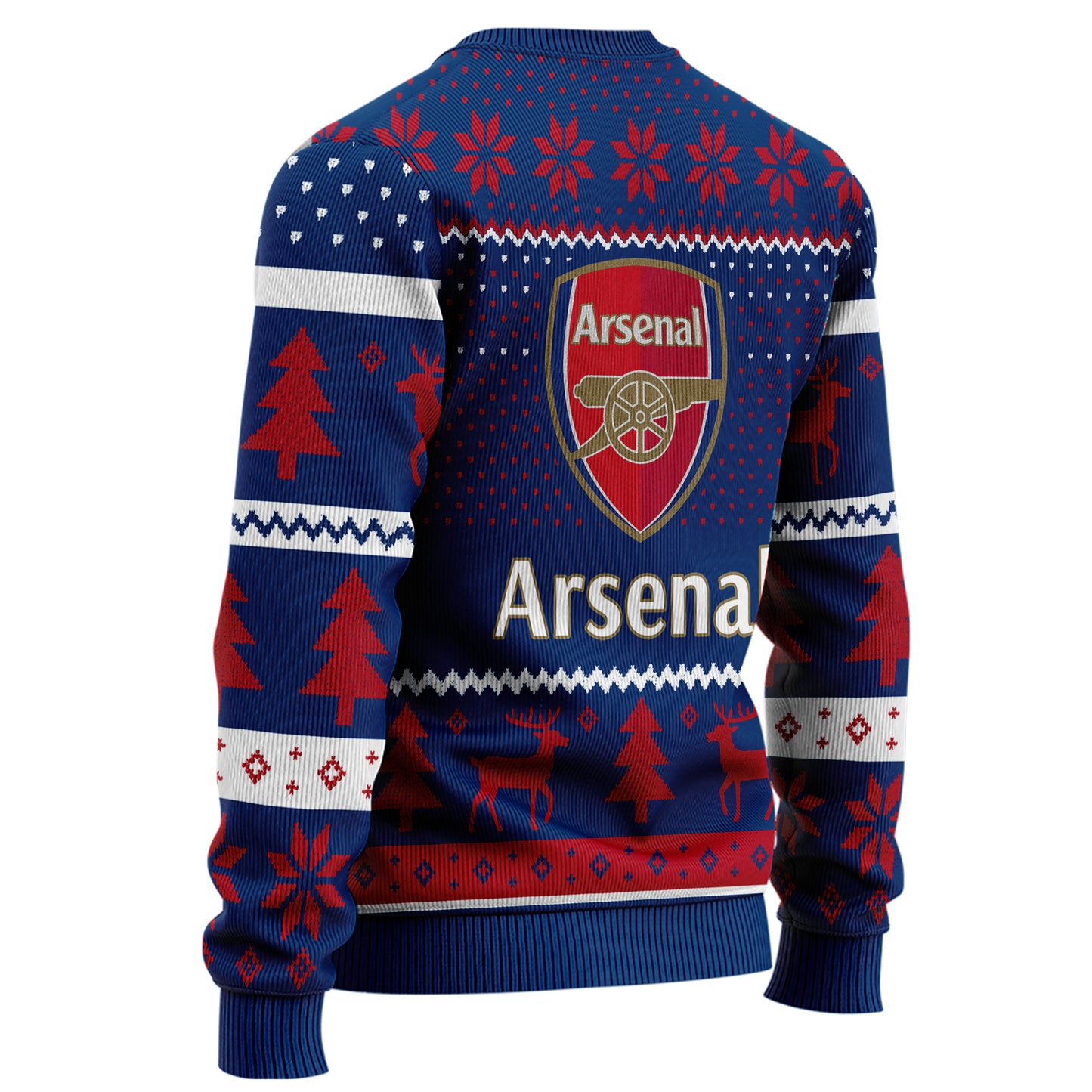 Arsenal Ugly Christmas Sweater , Unisex Wool Sweater