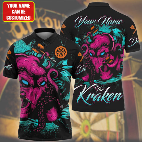 Personalized Name Darts All Over Printed Unisex Shirt P140904