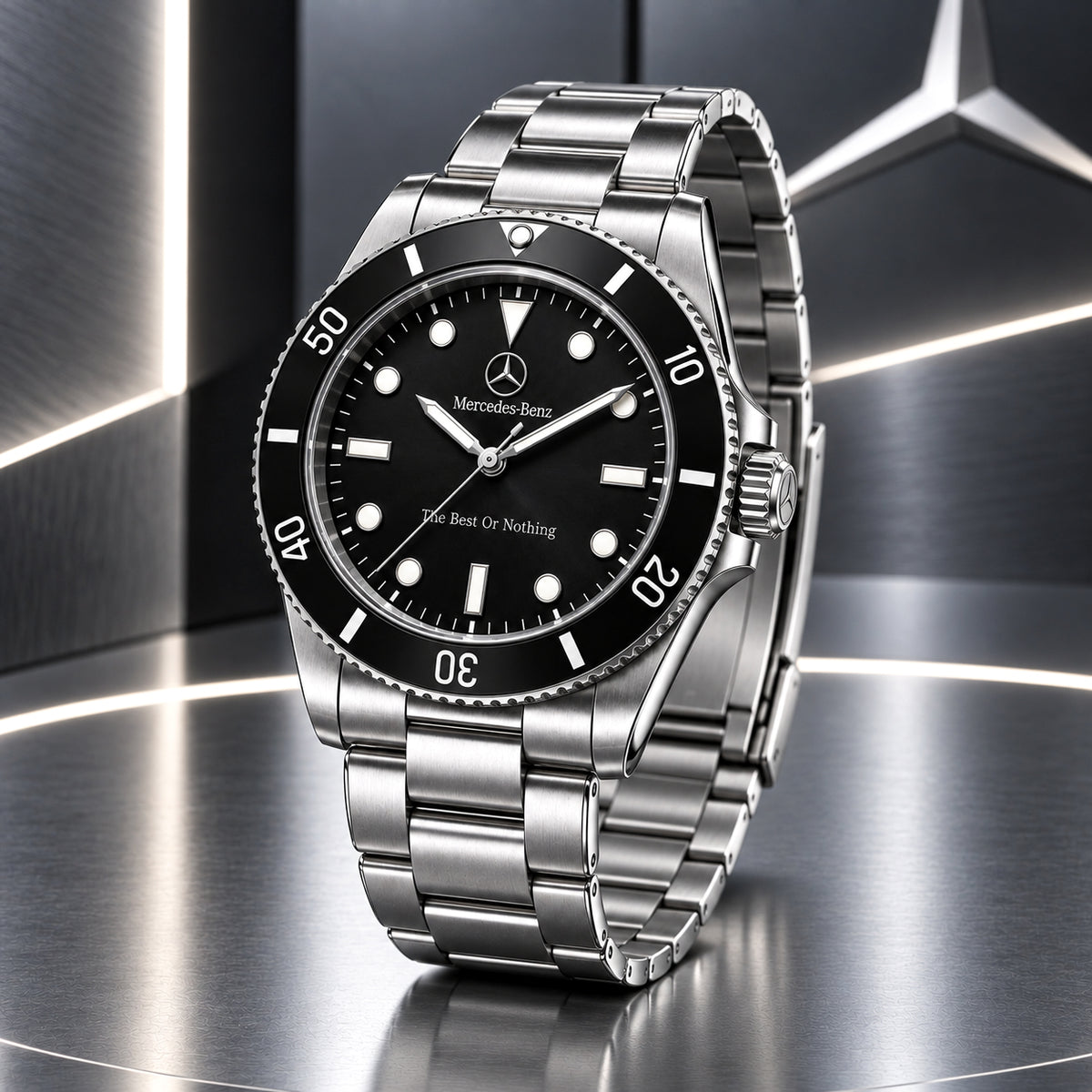 Personalized Merc The Best Or Nothing Luxury Watch