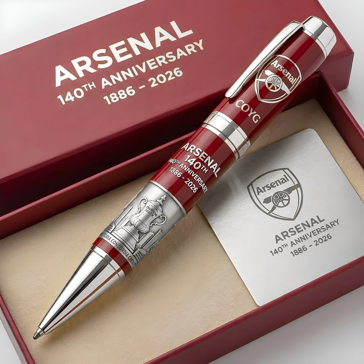 Arsenal FC 140th Edition Ballpoint Pen