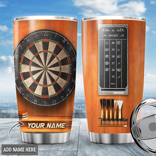 Personalized Name Darts Tumbler 20oz 30oz Cup