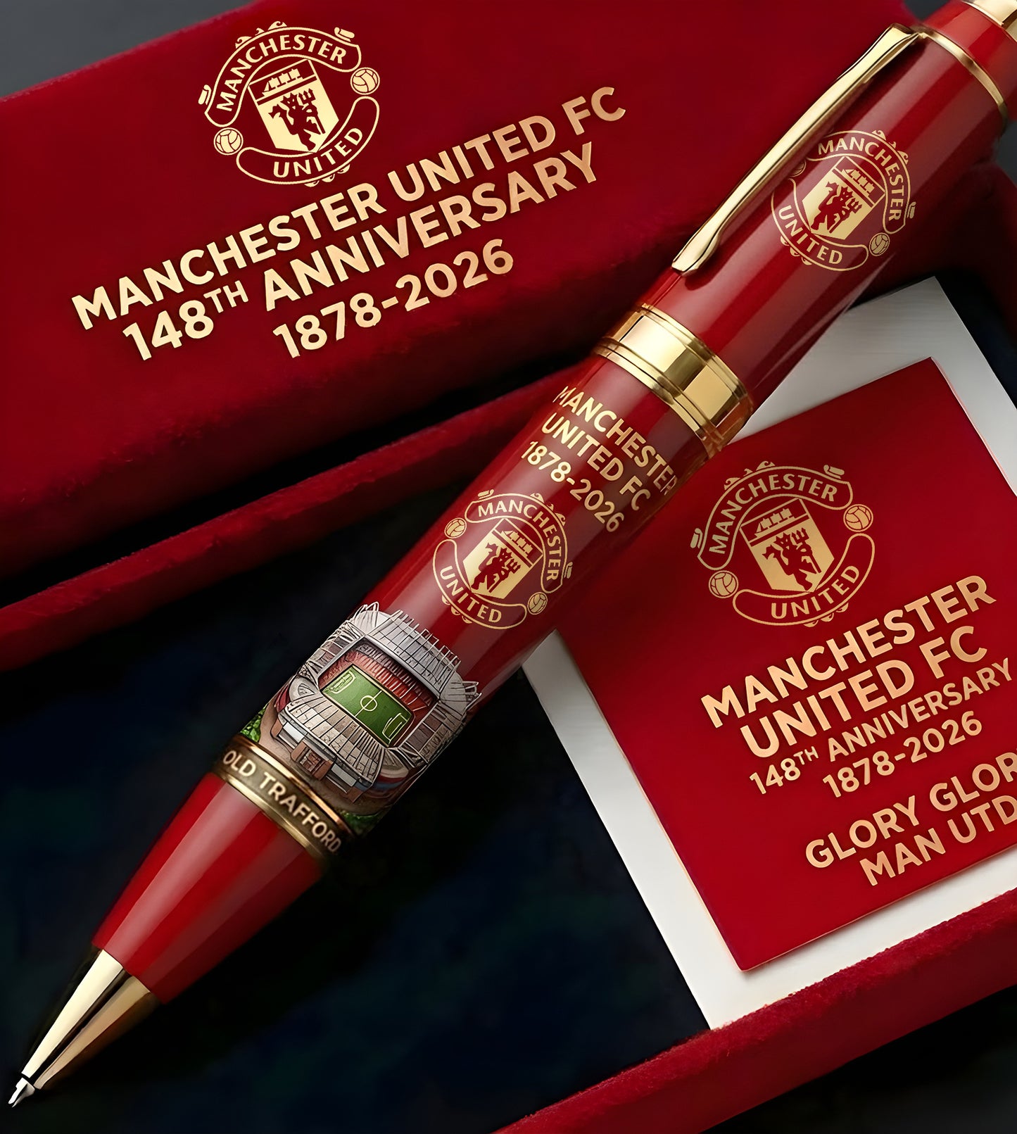M.U FC Old Trafford Edition Ballpoint Pen