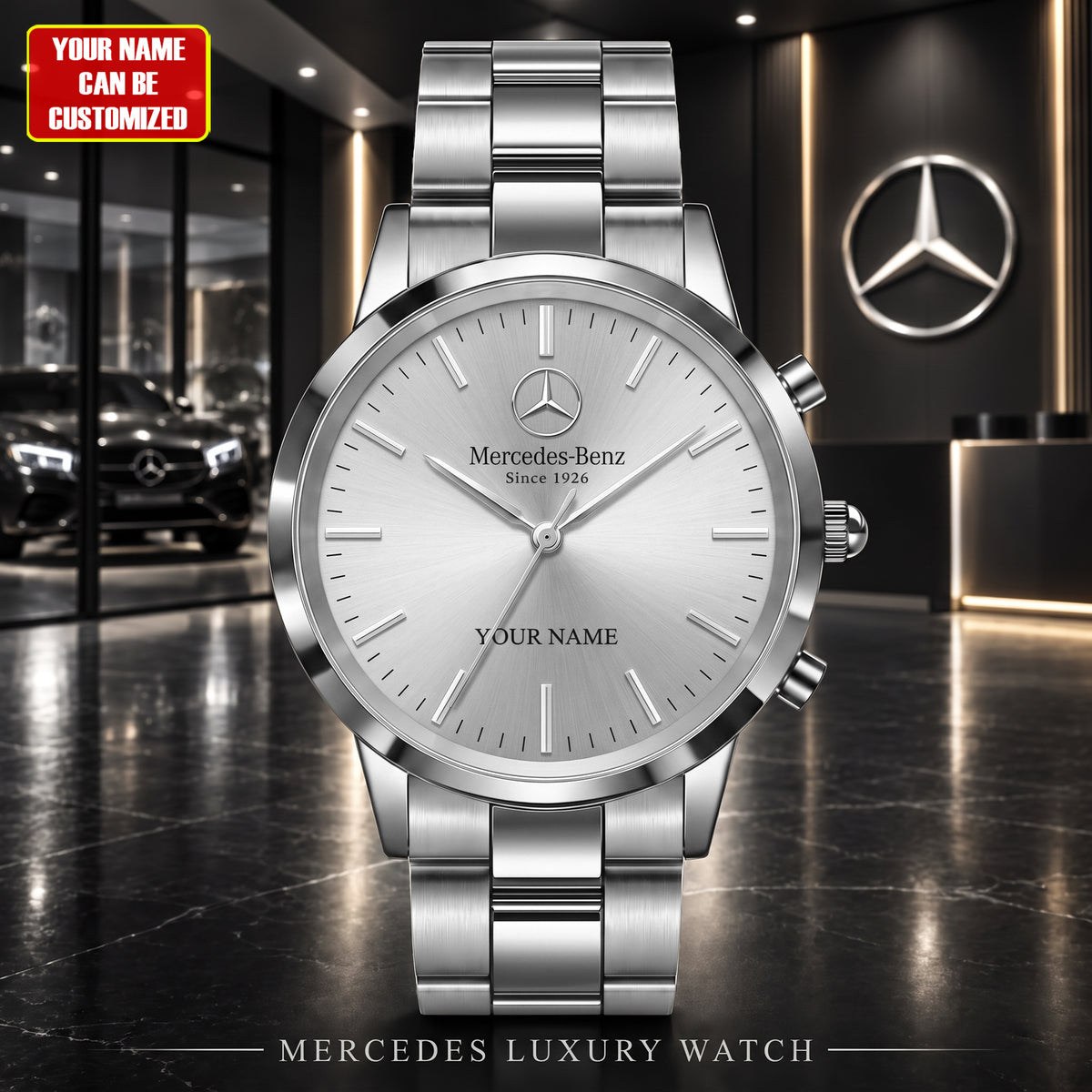 Personalized Merc The Legend Luxury Charley Watch