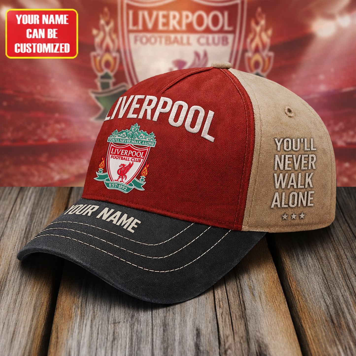Personalized LVP Never Walk Alone Classic Cap