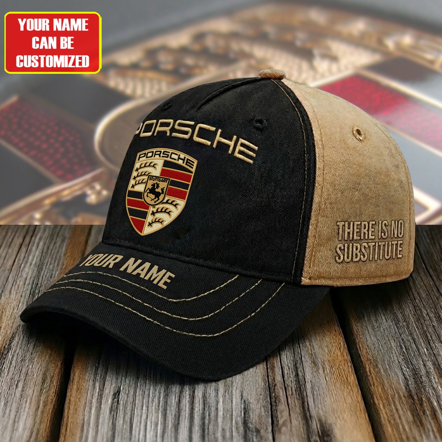 Personalized Pors There is no substitute Classic Cap