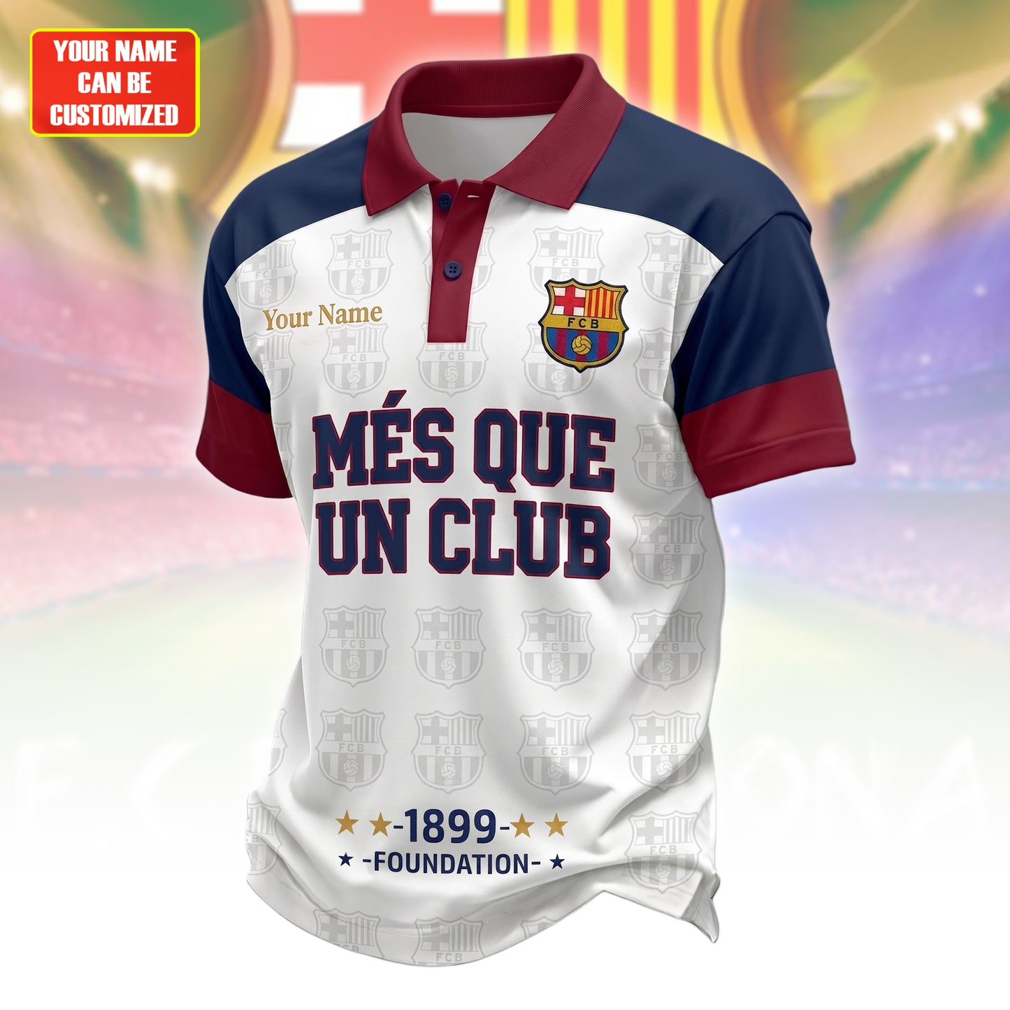 Personalized Barca 1889 Anniversary 3D Full Printing Set , Shirt , Hoodie , Short , Polo , hawaii