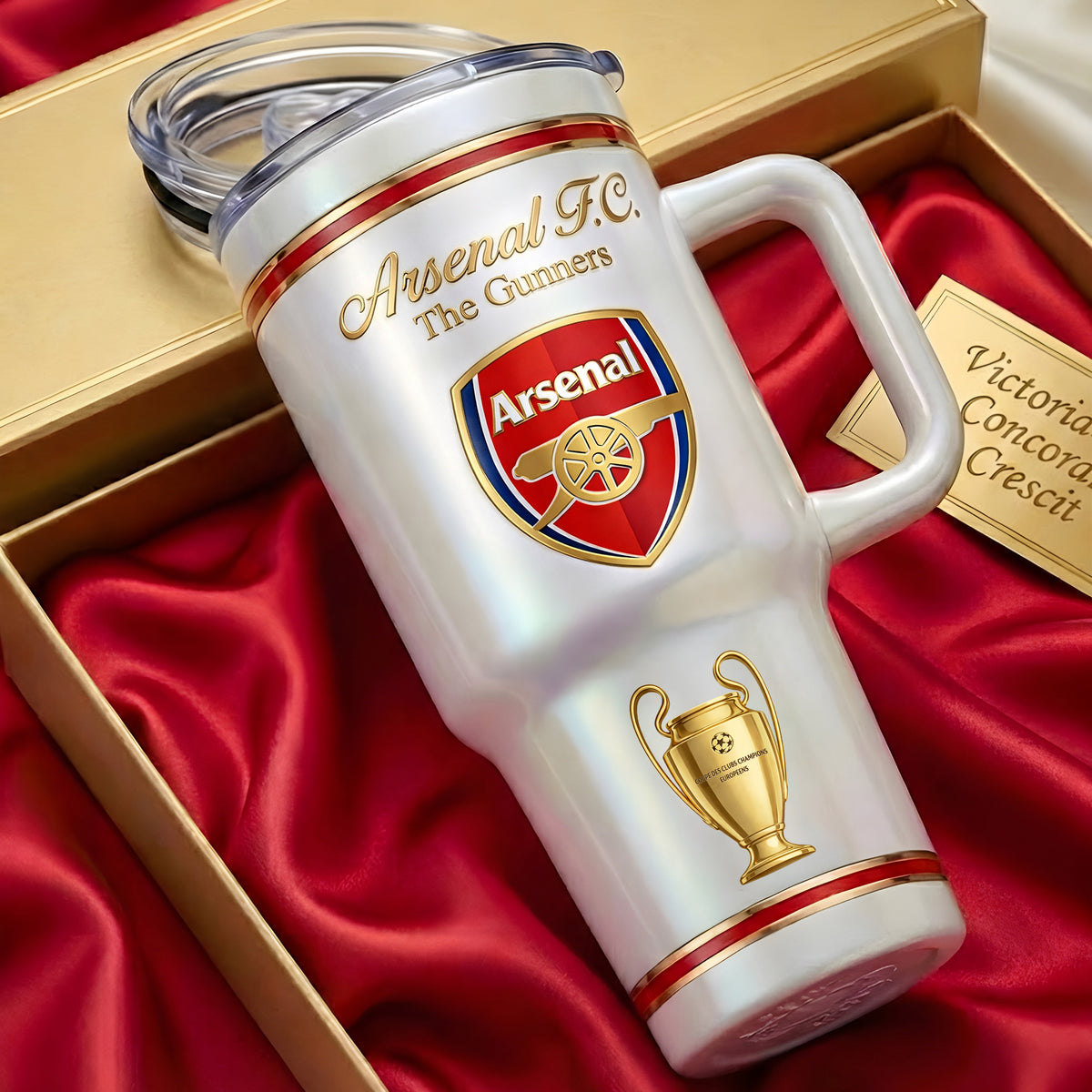 Arsenal Leguage Edition Insulated Tumbler 30oz 40oz