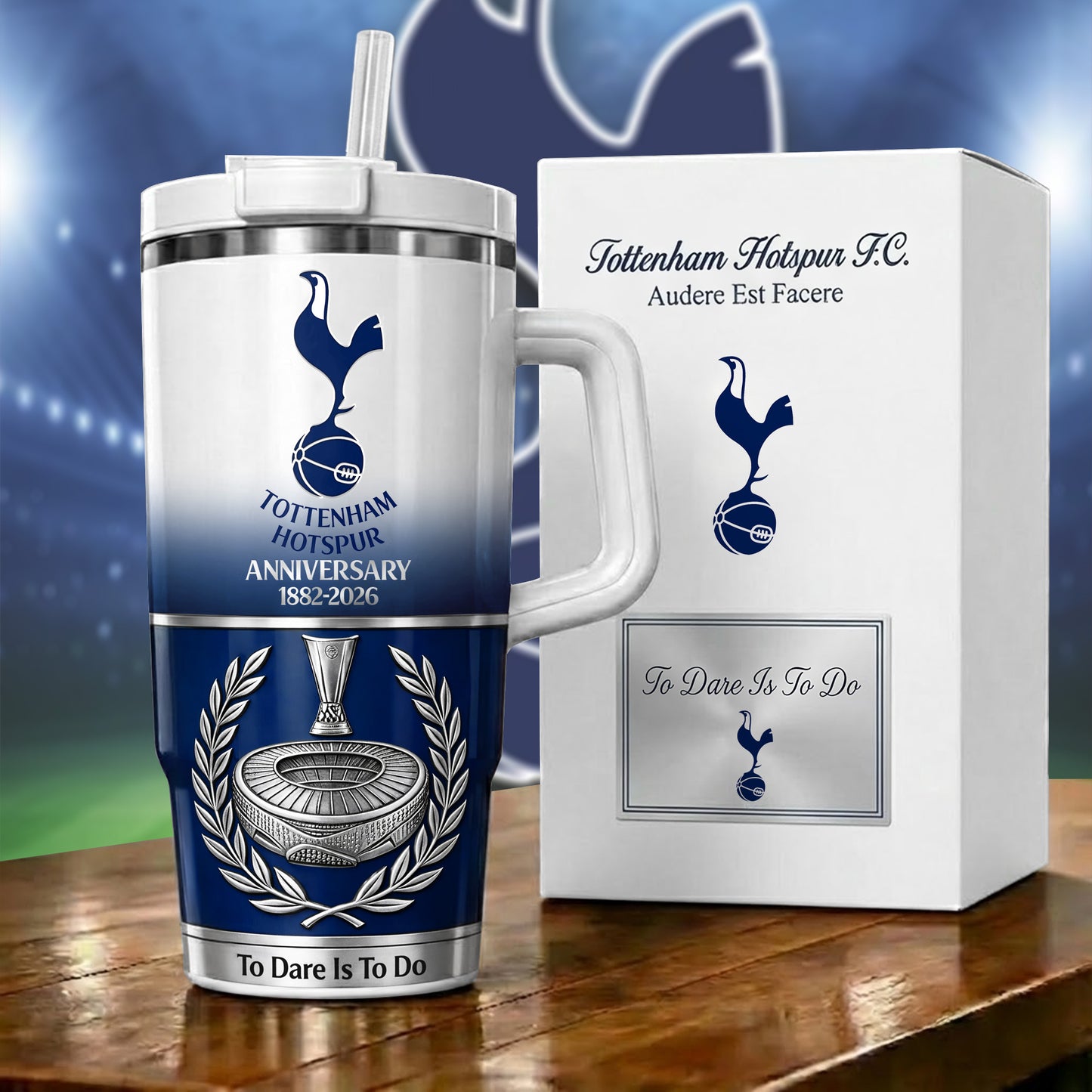 Tottenham To Dare Is To do Insulated Tumbler 30oz 40oz