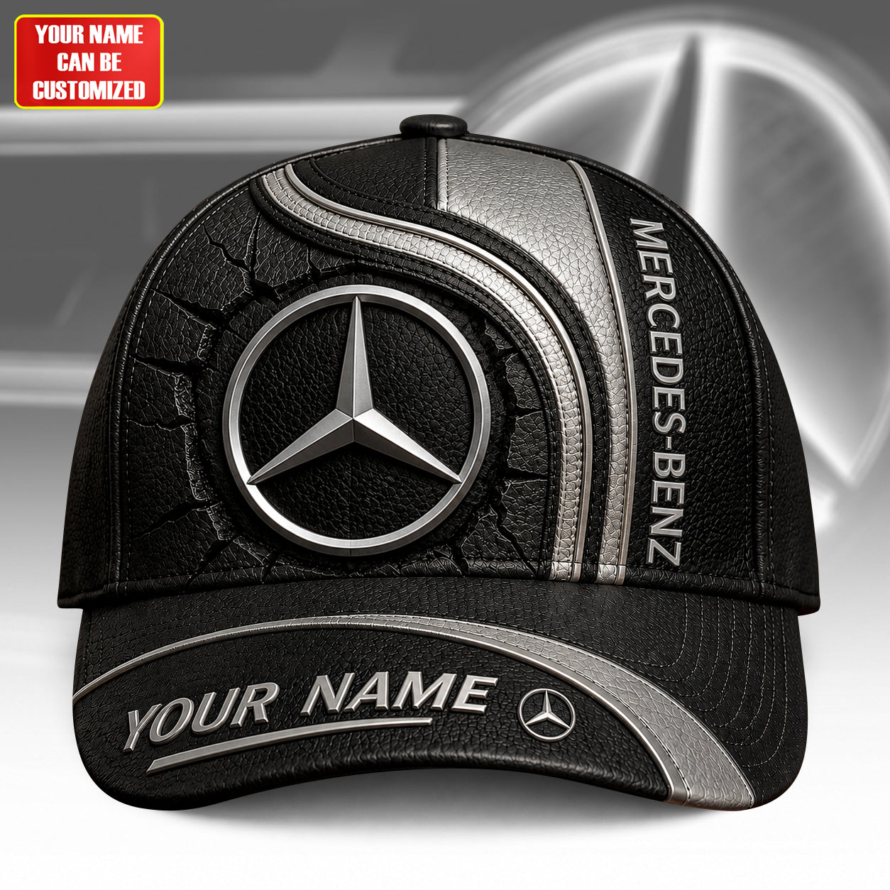 Personalized Merc Sport Leather Classic Cap