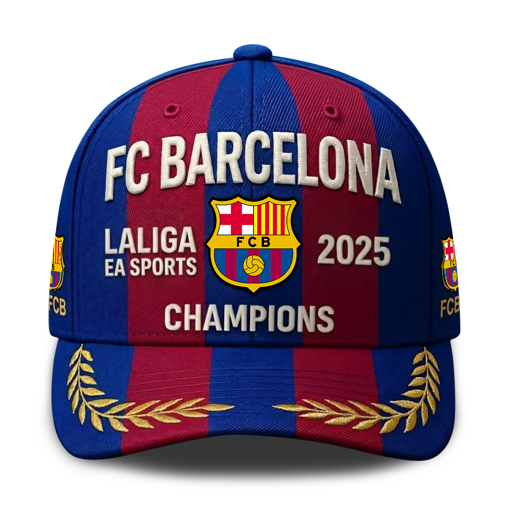 Barca La Liga Champion 2025 Classic Cap