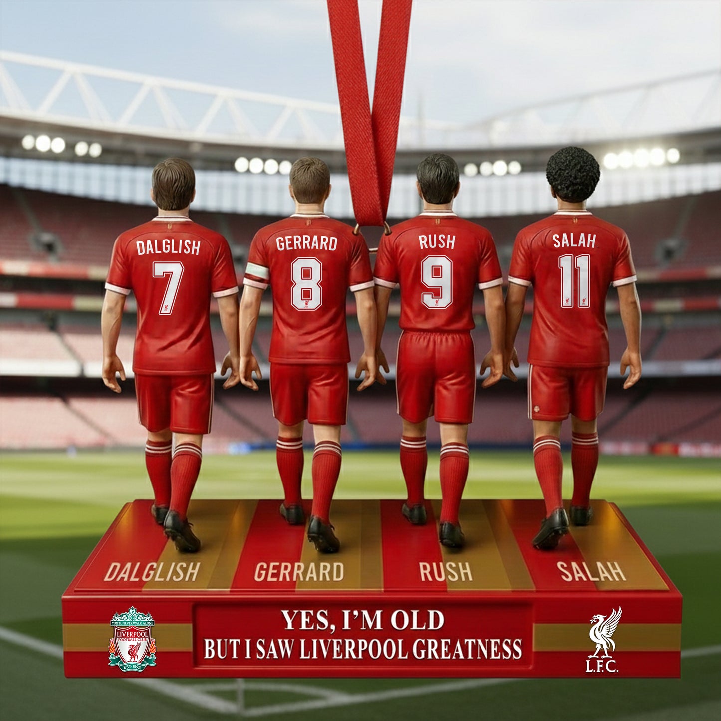 LFC Legendary Football Christmas Ornament