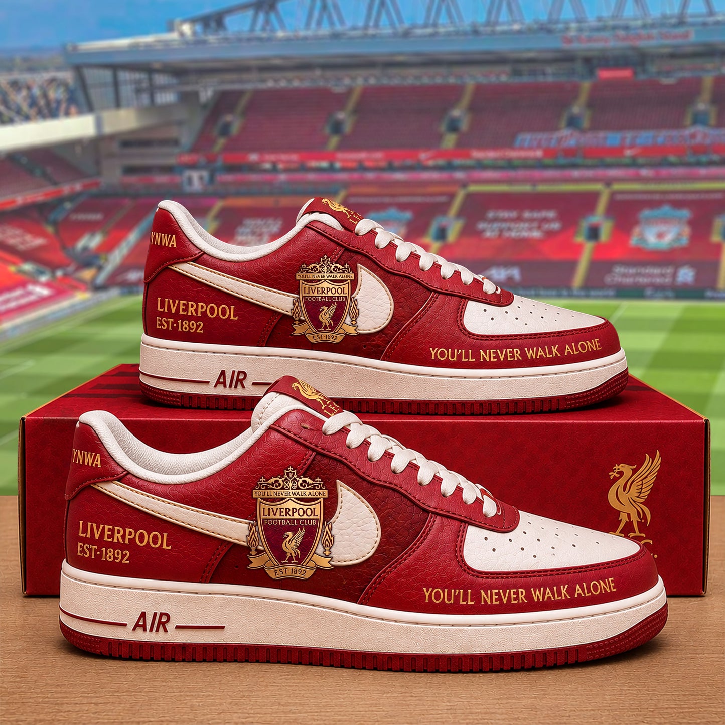 Lvp FC AJ1 Est.1892 Custom Sneaker