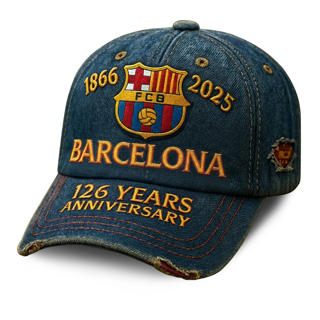 Barca FC Anniversary Vintage Classic Cap