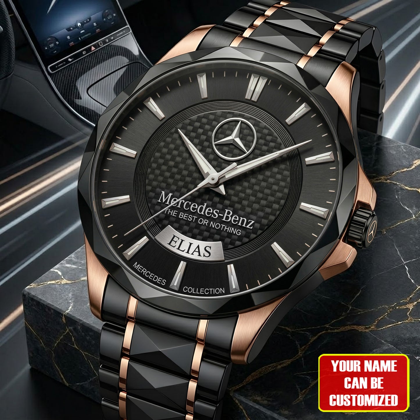 Personalized Merc Helios Automatic Charley Watch