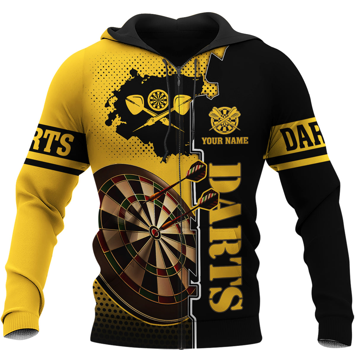 Personalized Name Darts 3D Shirt P270303