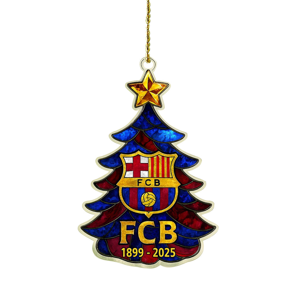 Barca FC 2025 Christmas Ornament