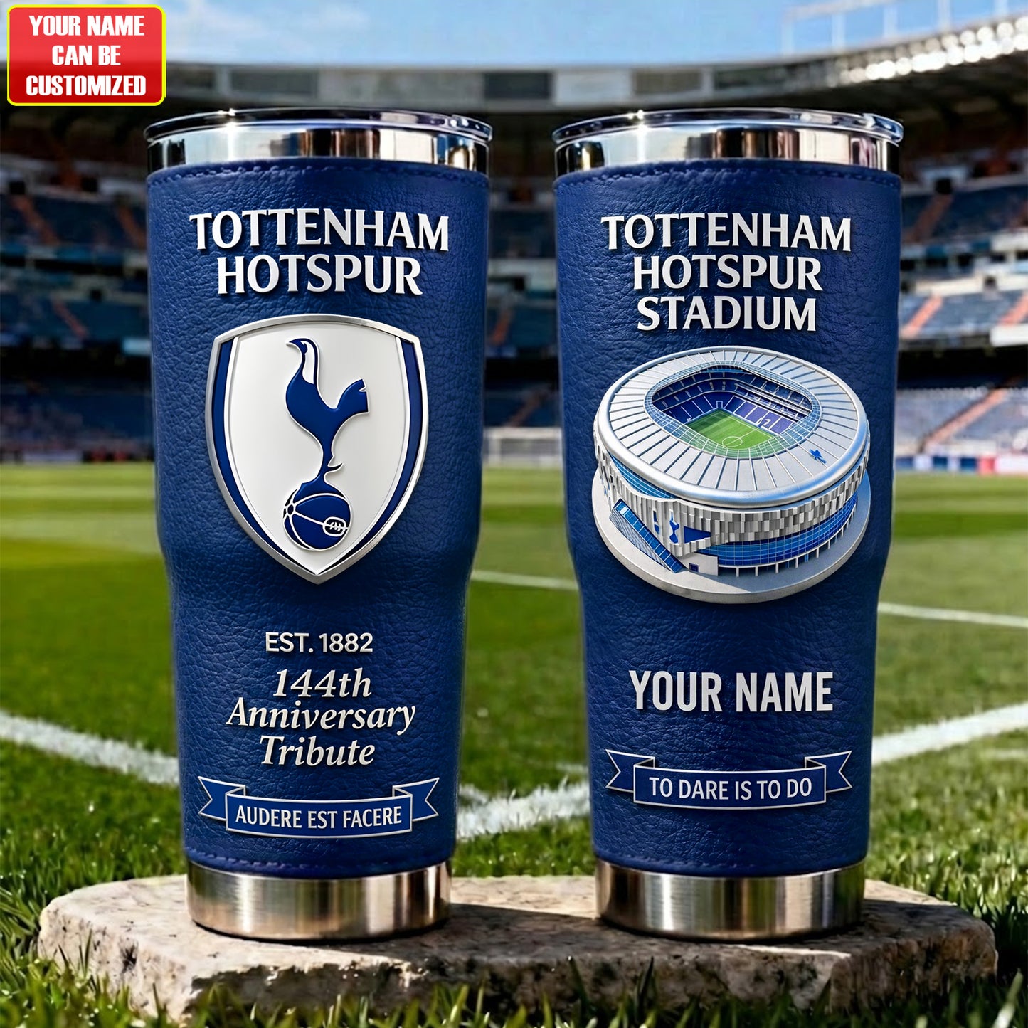 Tottenham Spurs Football Club Anniversary Premium Stainless Tumbler