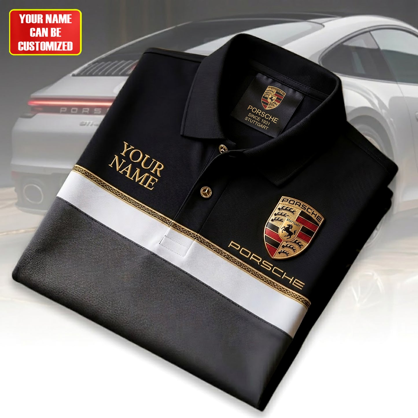 Personalized Pors Stuttgart 3D Full Printing Set , Shirt , Hoodie , Short , Polo , hawaii