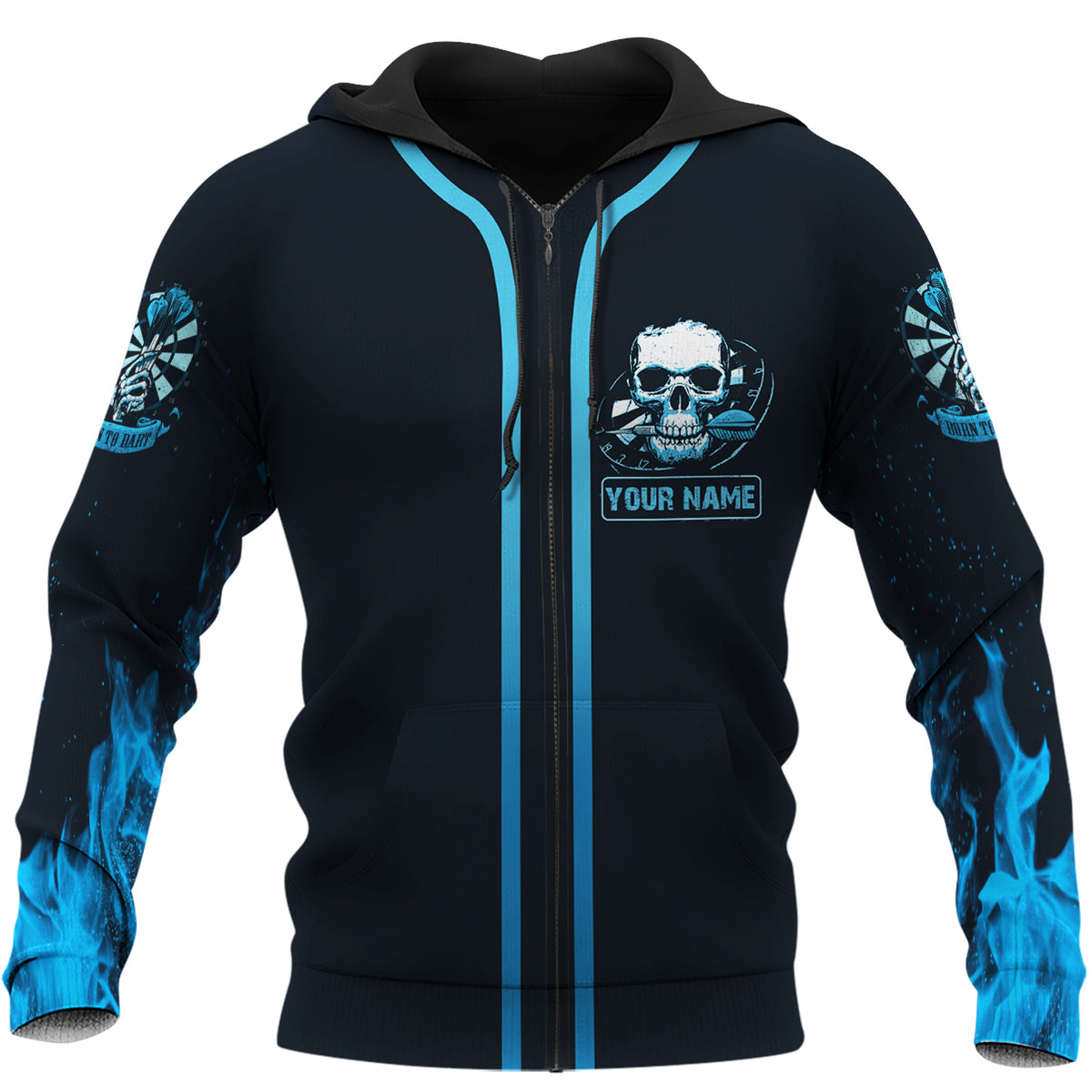 Personalized Name Darts Demon Skull 3D Shirt P280702