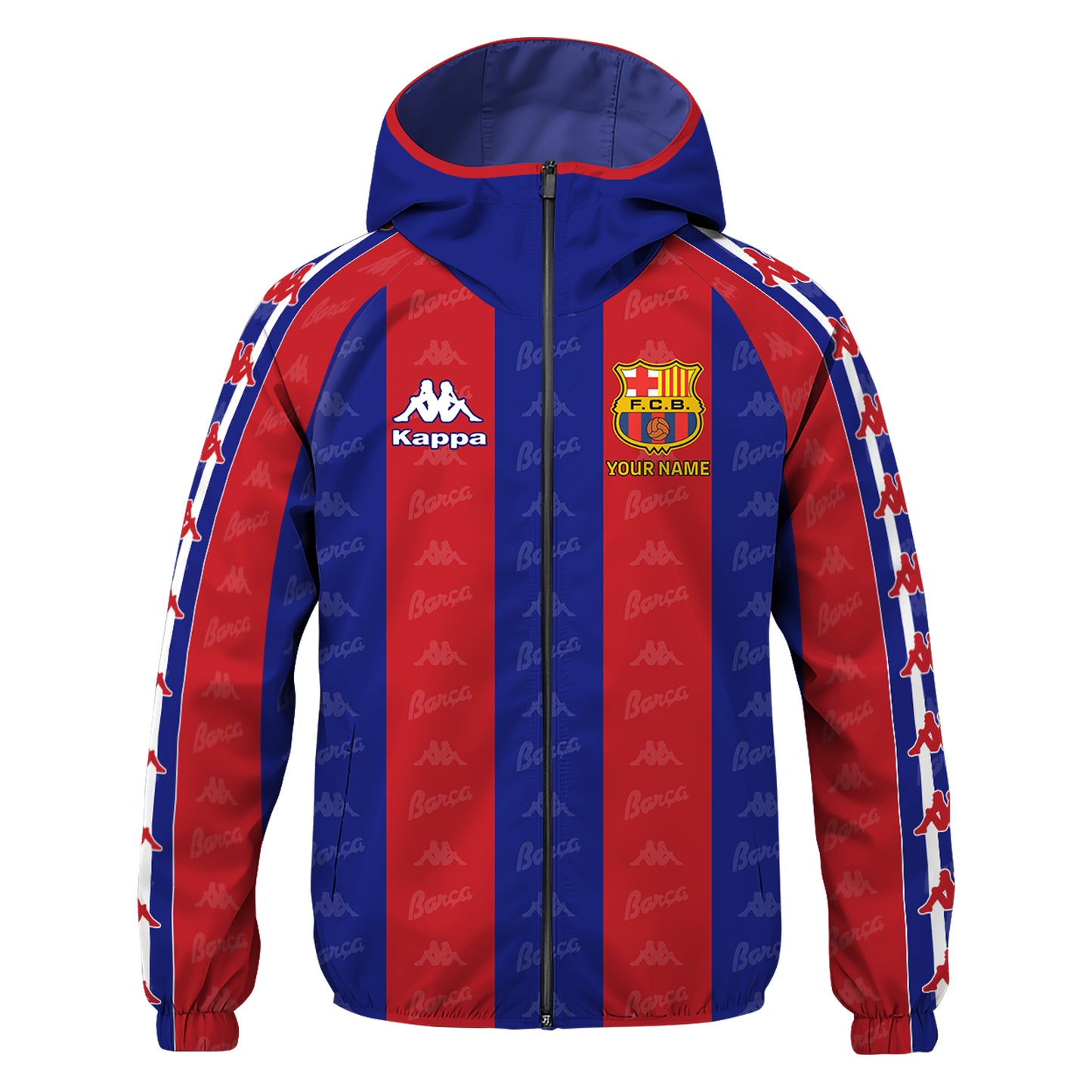 Personalized Barca X KP Windproof Rush Jacket