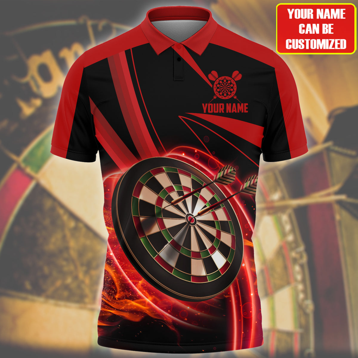Personalized Name Darts All Over Printed Unisex Shirt - LP79