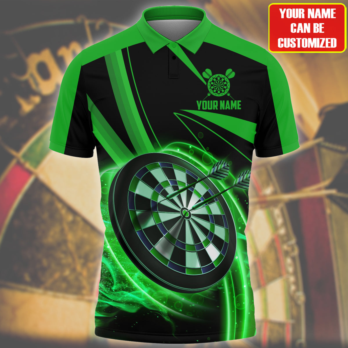 Personalized Name Darts All Over Printed Unisex Shirt - LP86