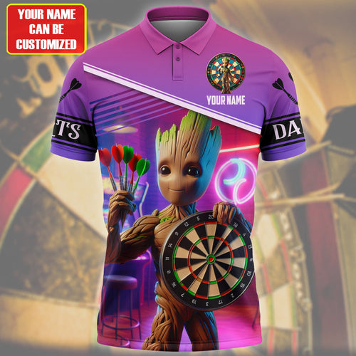 Personalized Name Baby Gr Darts All Over Printed Unisex Shirt Q010401