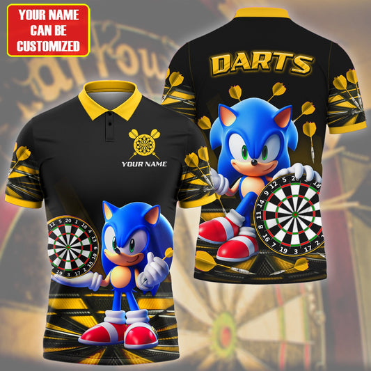 Personalized Name Sn Darts Yellow Version All Over Printed Unisex Shirt Q030210