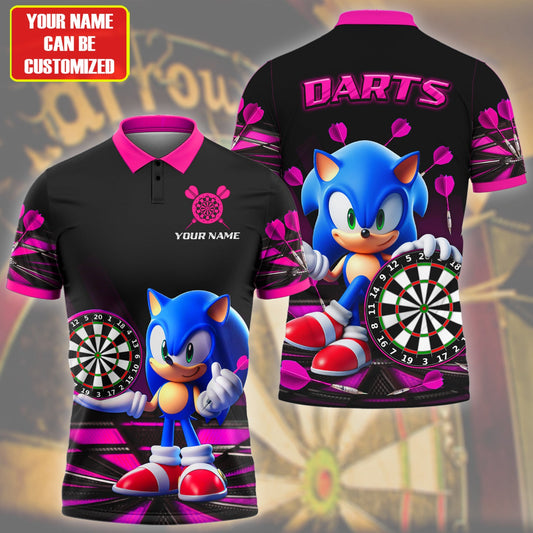 Personalized Name Sn Darts Pink Version All Over Printed Unisex Shirt Q030210