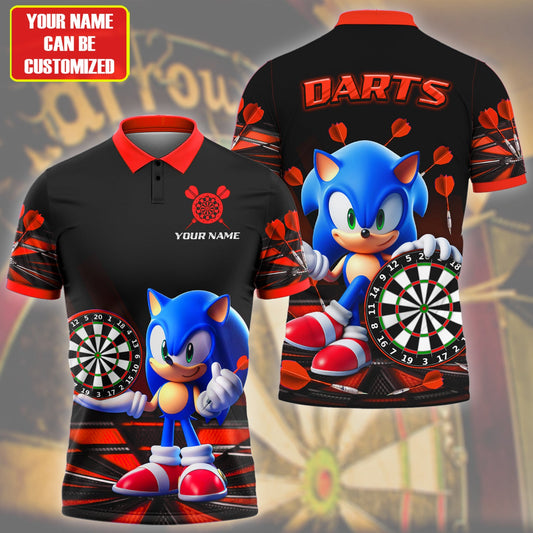 Personalized Name Sn Darts Red Version All Over Printed Unisex Shirt Q030210