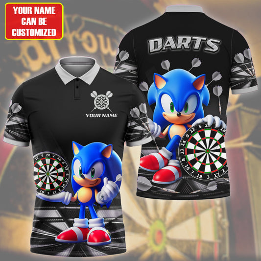 Personalized Name Sn Darts Black Version All Over Printed Unisex Shirt Q030210