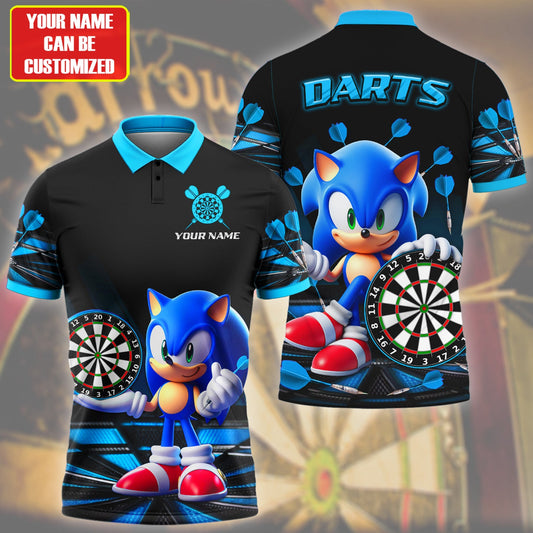 Personalized Name Sn Darts Teal Version All Over Printed Unisex Shirt Q030210