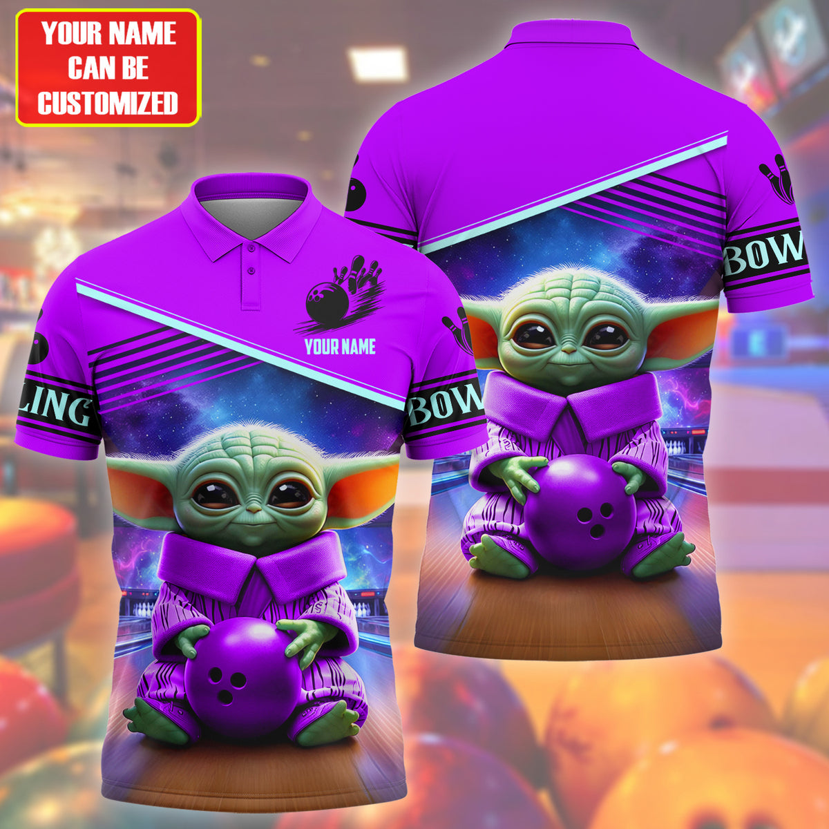 Personalized Name Yd Bowling Q3 All Over Printed Unisex Shirt Q030505