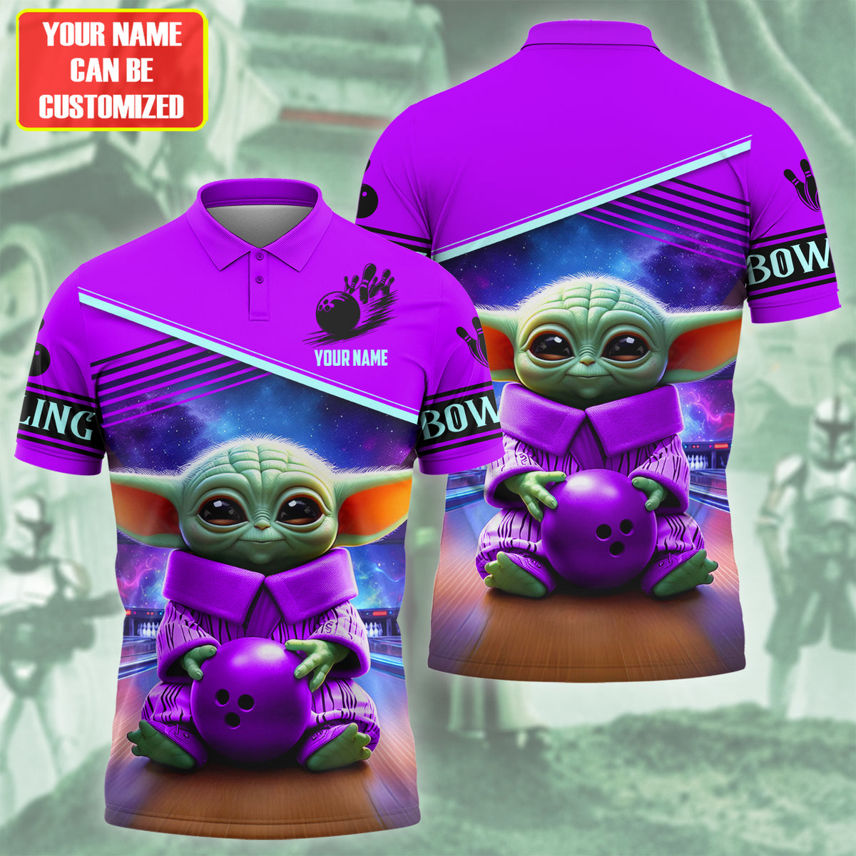 Personalized Name Yd Bowling Q3 All Over Printed Unisex Shirt Q030505