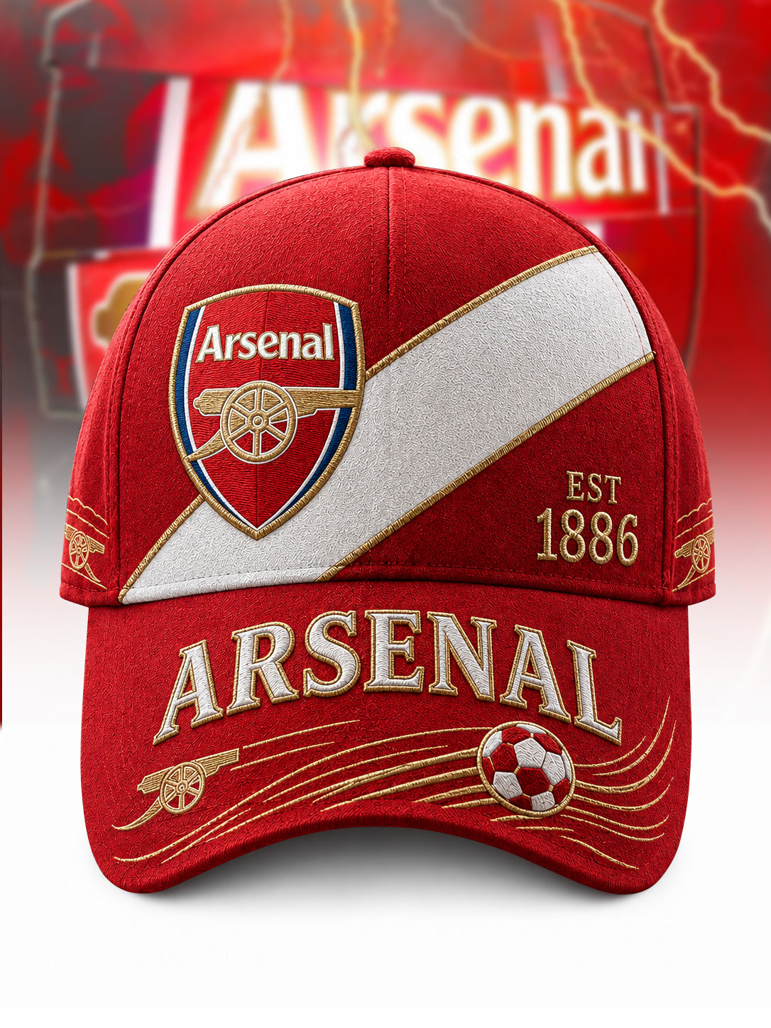 Arsenal EST 1886 Sport Classic Cap