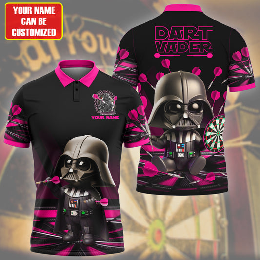 Personalized Name Dart Vader Q2 Pink Version All Over Printed Unisex Shirt Q040705