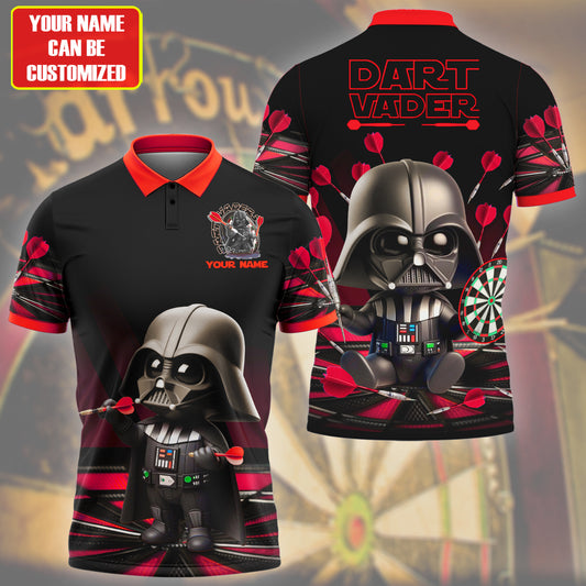 Personalized Name Dart Vader Q2 Red Version All Over Printed Unisex Shirt Q040705