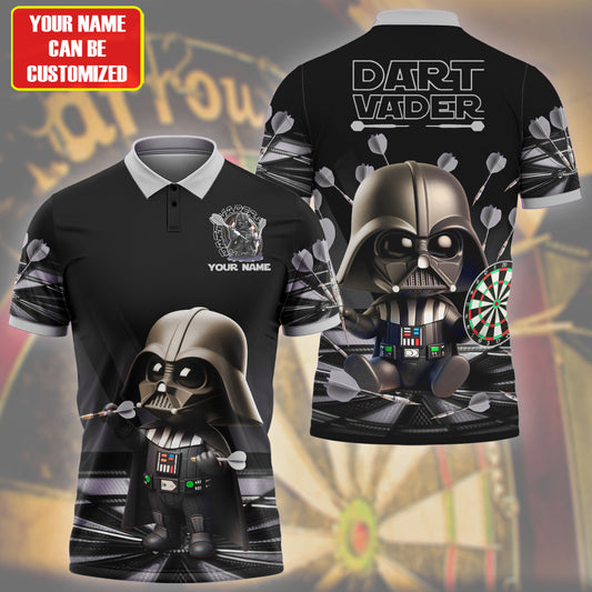 Personalized Name Dart Vader Q2 Black Version All Over Printed Unisex Shirt Q040705