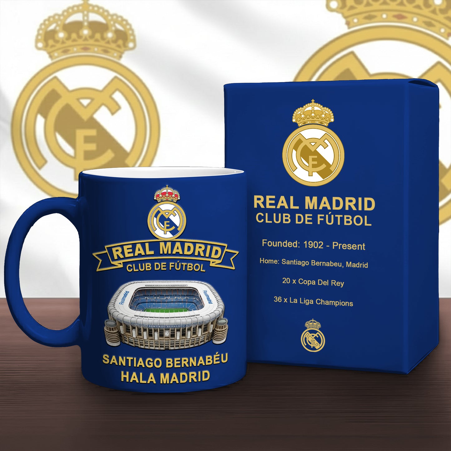 Real Stadium Accent Mug , Cream Mug Gifts , Holiday Gifts