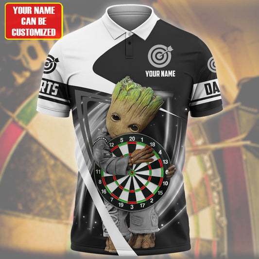 Personalized Name Gr Darts Q4 Black Version All Over Printed Unisex Shirt Q050301