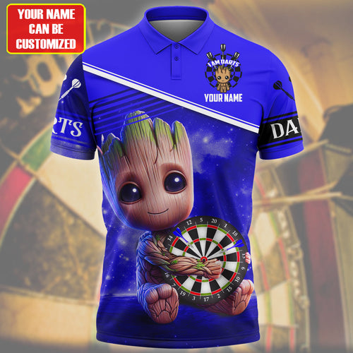 Personalized Name Gr Darts Q5 Blue Version All Over Printed Unisex Shirt Q050405