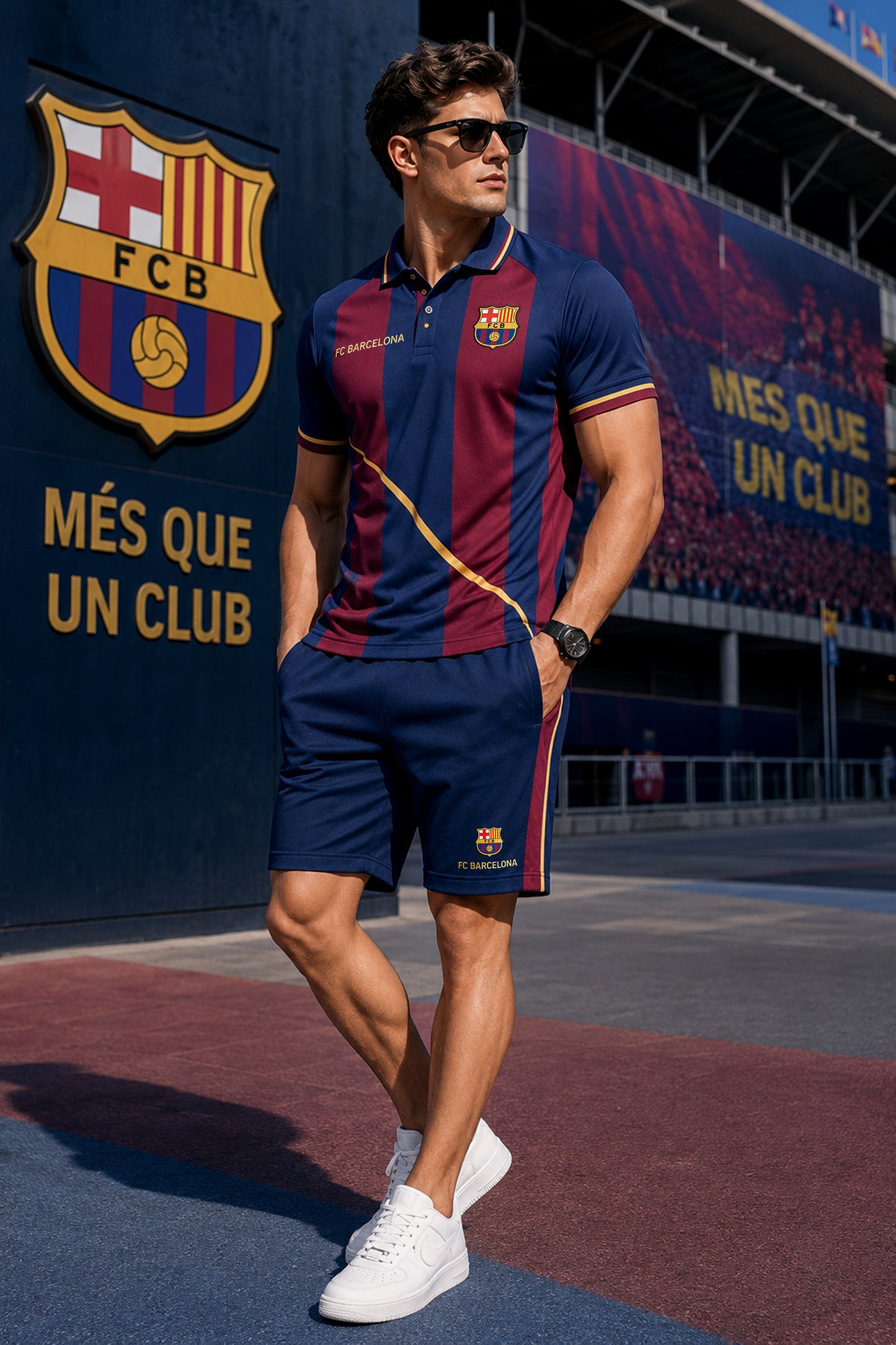Personalized Barca FC Sport All Over Printed Shirt