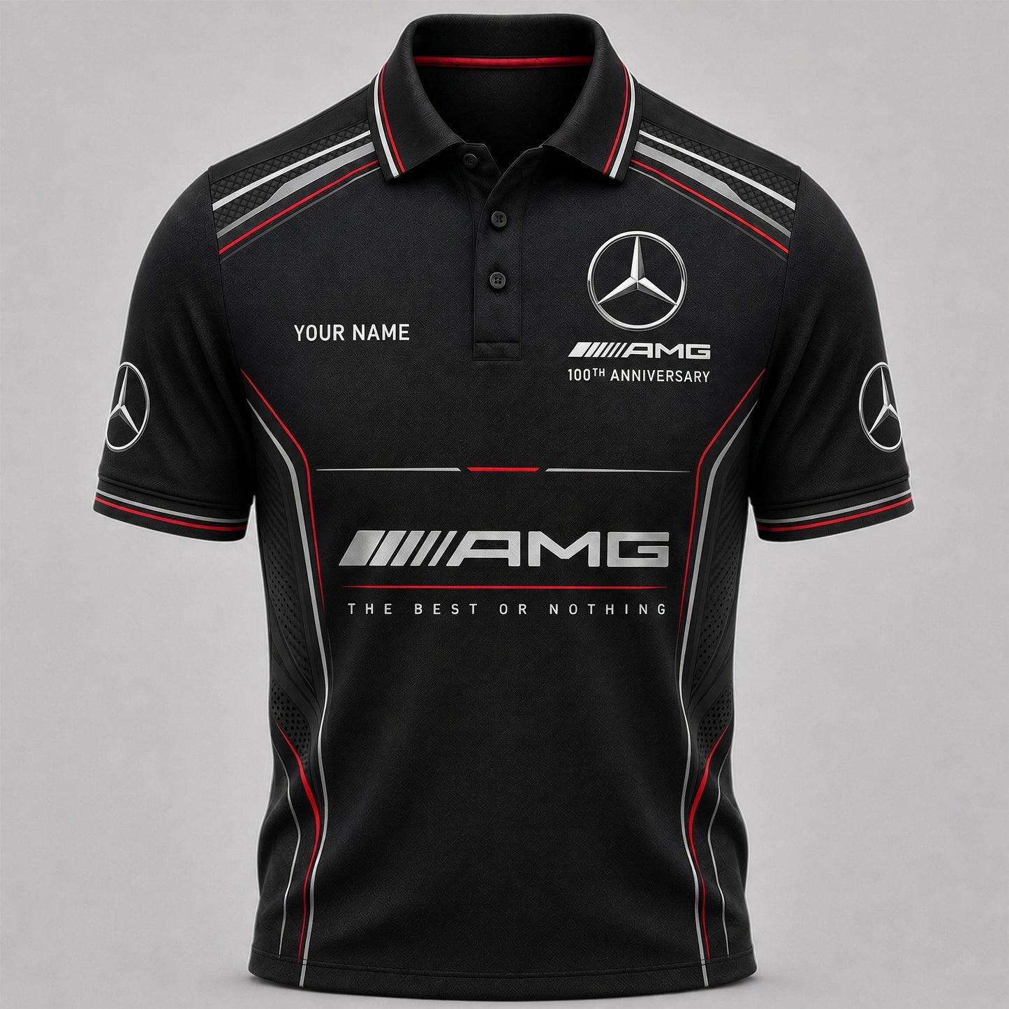 Personalized Merc AMG Edition Luxury 3D Full Printing Set , Shirt , Hoodie , Short , Polo , hawaii