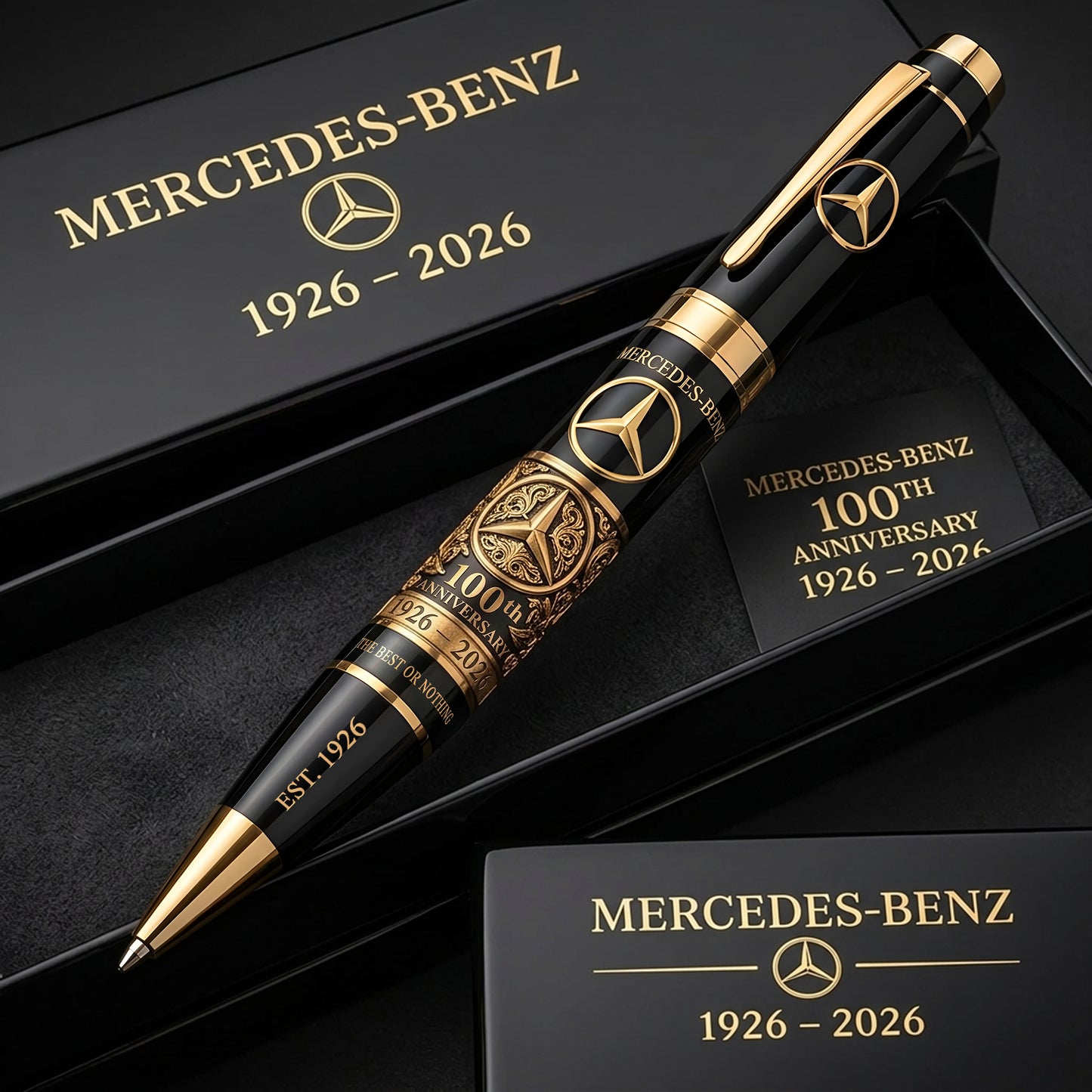 Merc 100 Years Anniversary Edition Ballpoint Pen Est 1926 (1926- 2026)